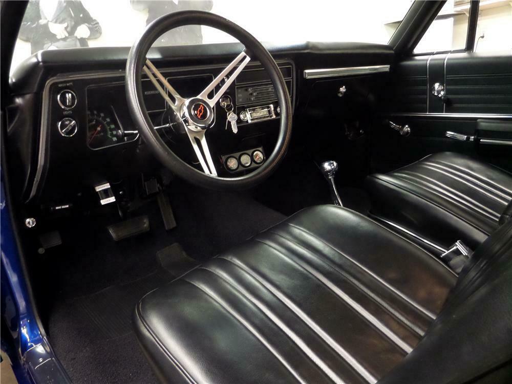 1968 CHEVROLET CHEVELLE 2 DOOR HARDTOP - Interior - 157620
