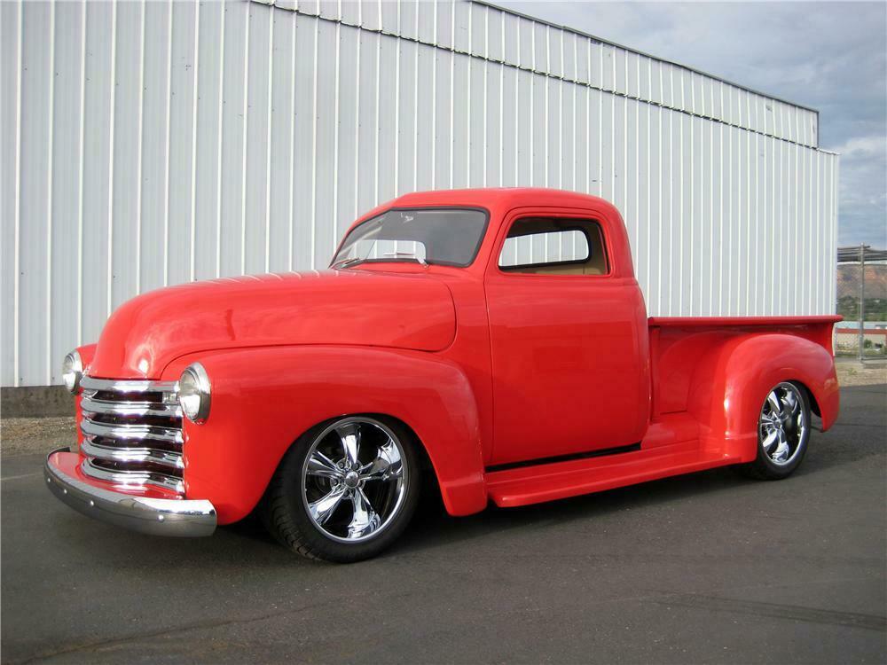 1950 CHEVROLET 3100 CUSTOM PICKUP - Front 3/4 - 157648