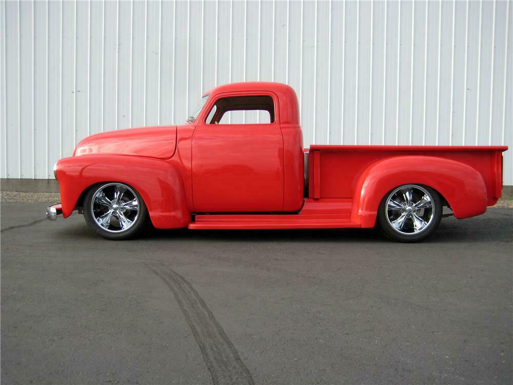 1950 CHEVROLET 3100 CUSTOM PICKUP - Side Profile - 157648