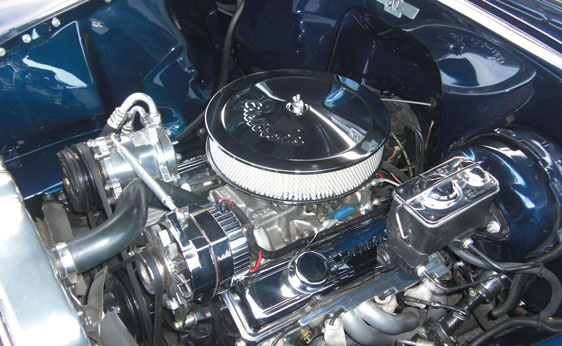 1950 CHEVROLET BEL AIR CUSTOM 2 DOOR HARDTOP - Engine - 157686