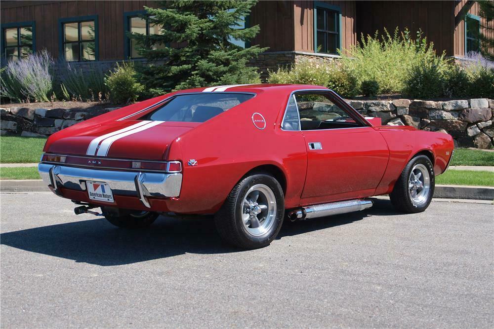 1968 AMERICAN MOTORS AMX 2 DOOR HARDTOP - Rear 3/4 - 157712