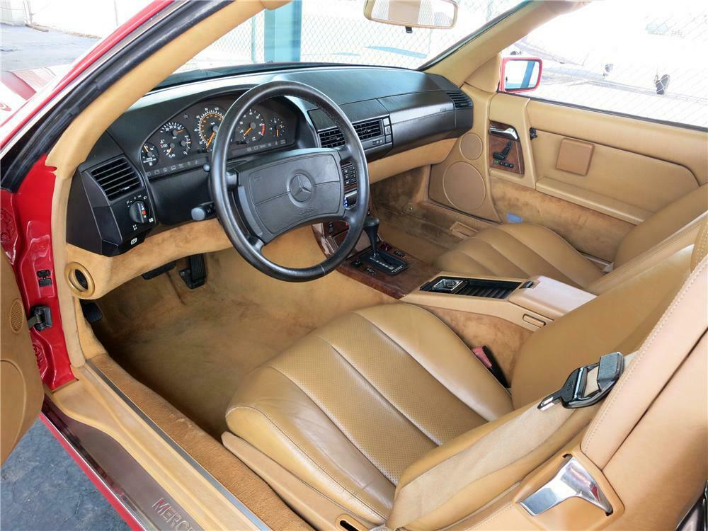 1991 MERCEDES-BENZ 500SL CONVERTIBLE - Interior - 157723