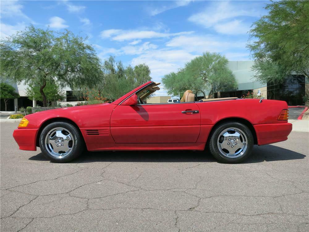 1991 MERCEDES-BENZ 500SL CONVERTIBLE - Side Profile - 157723