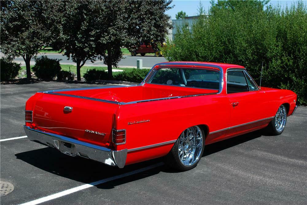1967 CHEVROLET EL CAMINO CUSTOM PICKUP - Rear 3/4 - 157760