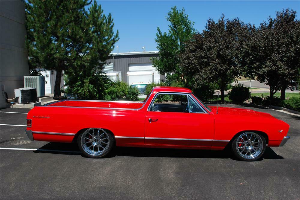 1967 CHEVROLET EL CAMINO CUSTOM PICKUP - Side Profile - 157760