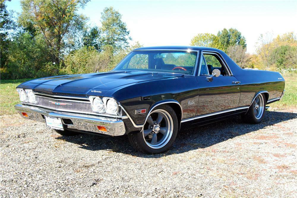 1968 CHEVROLET EL CAMINO PICKUP - Front 3/4 - 157801