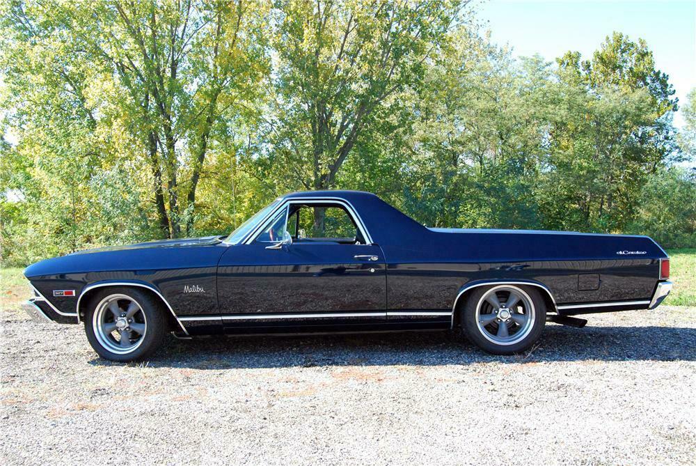 1968 CHEVROLET EL CAMINO PICKUP - Side Profile - 157801