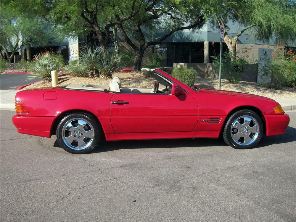 1994 MERCEDES-BENZ SL600 CONVERTIBLE - Side Profile - 157860