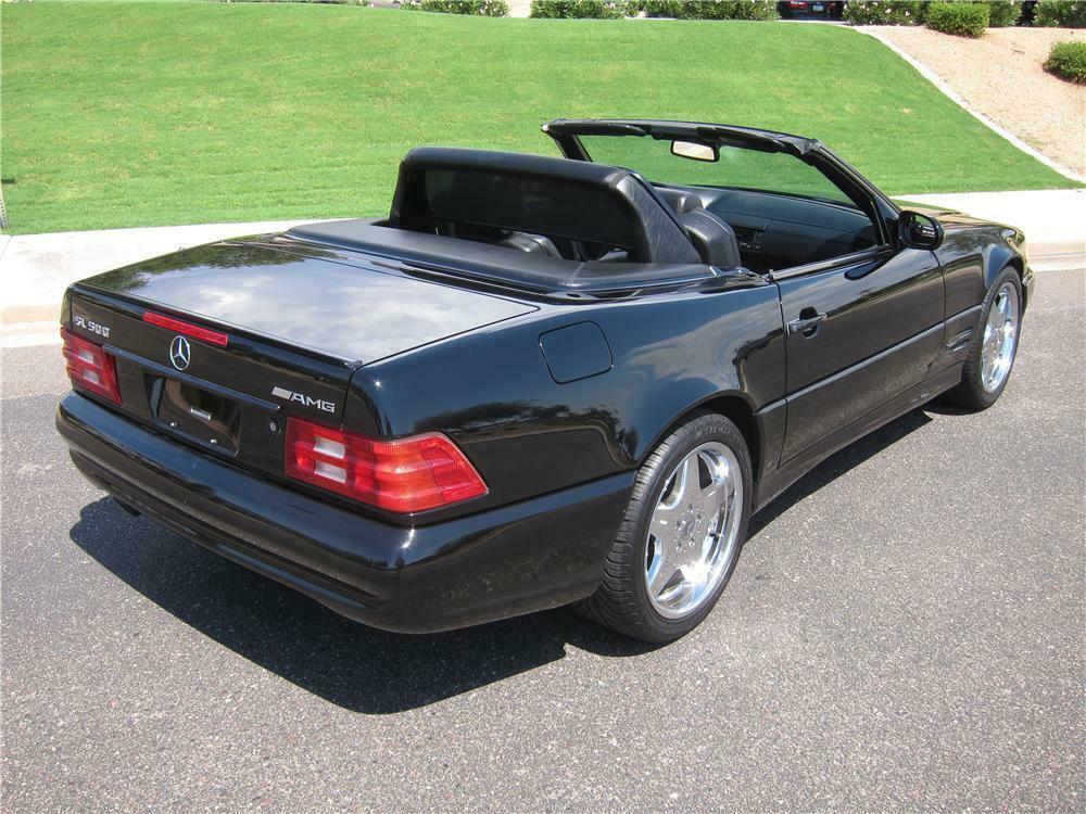 1999 MERCEDES-BENZ SL500 CONVERTIBLE - Rear 3/4 - 157861