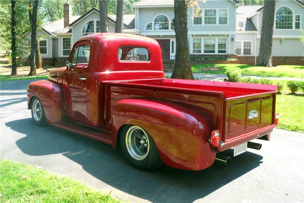 1950 FORD F-1 CUSTOM PICKUP - Rear 3/4 - 157896