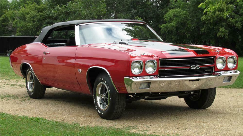 1970 Chevrolet Chevelle Ss Ls6 Convertible 1970 Chevrolet Chevelle Ss Ls6 Convertible Front 3 4 157906