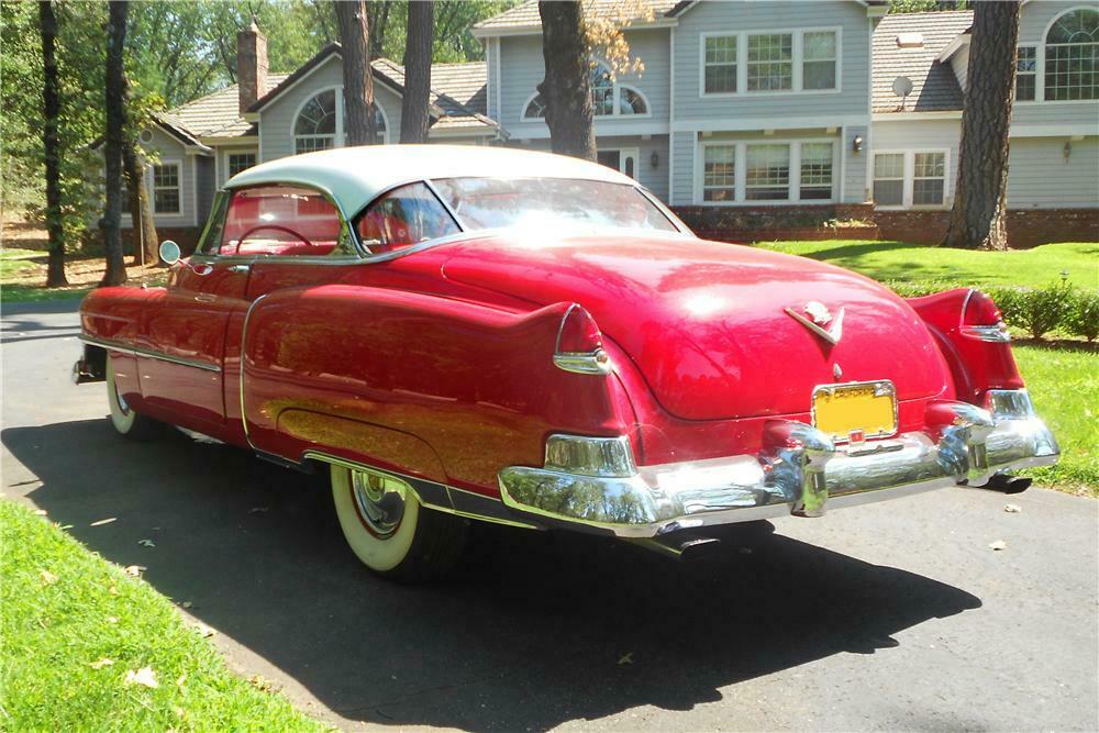 1950 CADILLAC SERIES 62 2 DOOR HARDTOP - Rear 3/4 - 157916