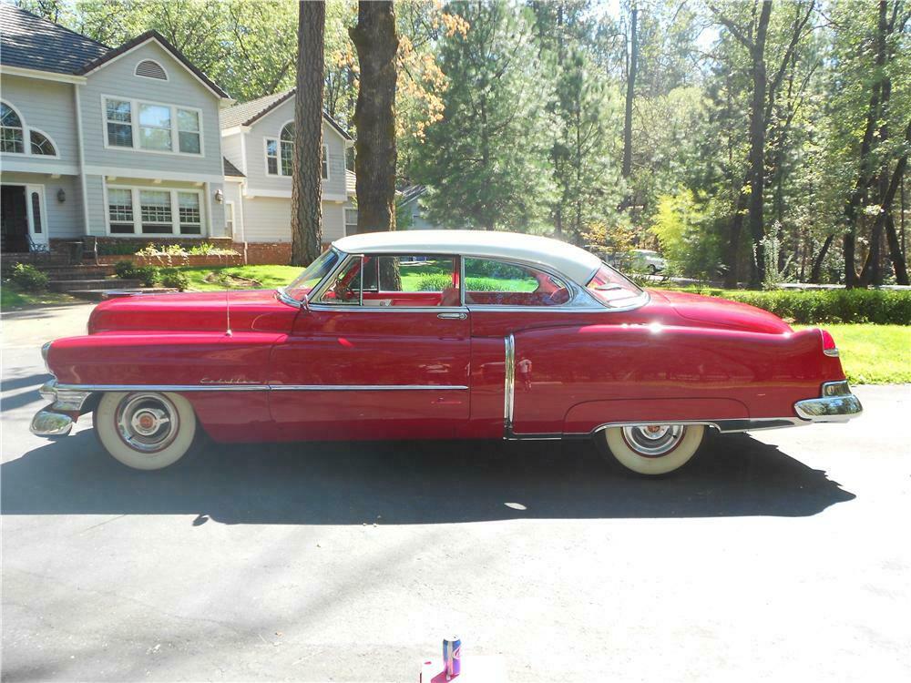 1950 CADILLAC SERIES 62 2 DOOR HARDTOP - Side Profile - 157916