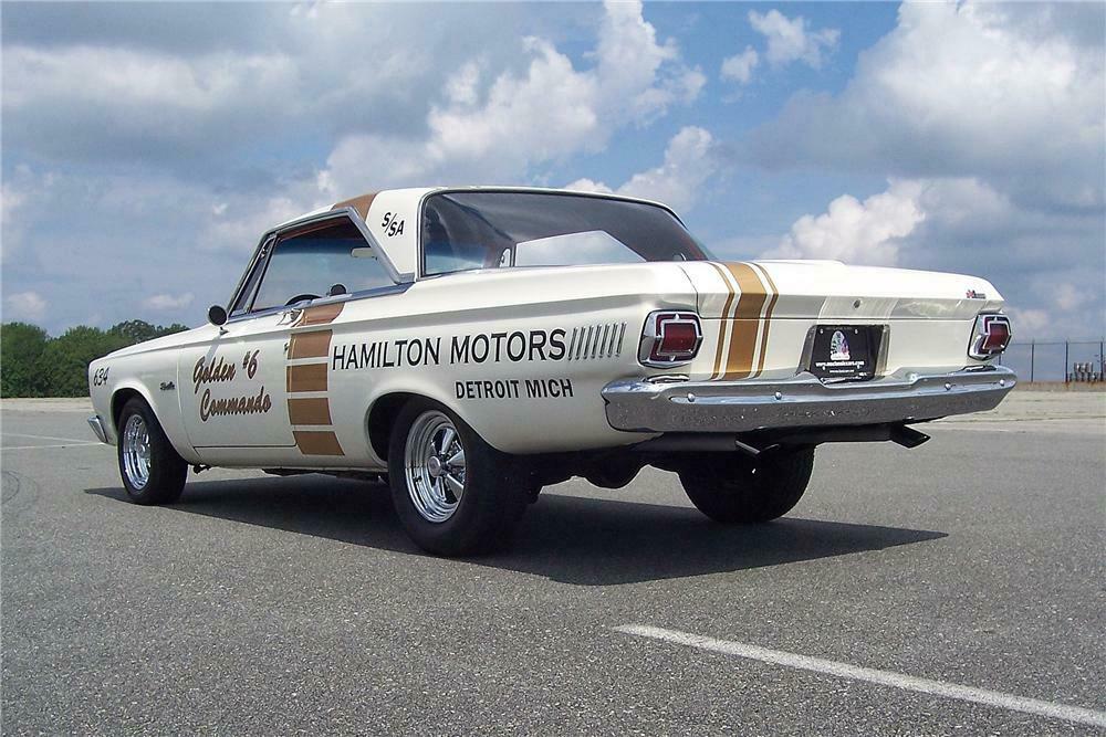 1965 PLYMOUTH SATELLITE CUSTOM 2 DOOR HARDTOP - Rear 3/4 - 157917
