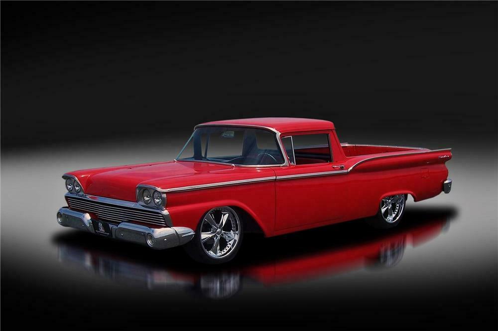 1959 FORD RANCHERO CUSTOM PICKUP - Front 3/4 - 157919