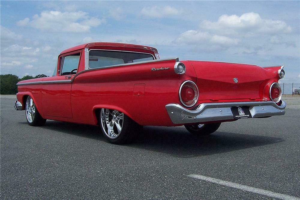 1959 FORD RANCHERO CUSTOM PICKUP - Rear 3/4 - 157919