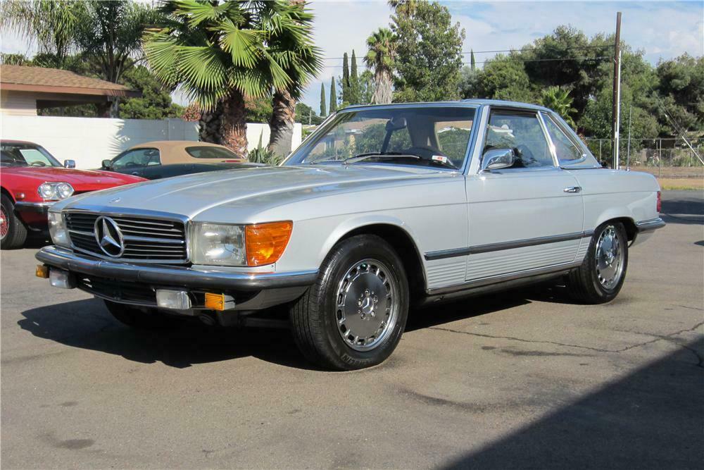 1979 MERCEDES-BENZ 350SL CONVERTIBLE - Front 3/4 - 157963
