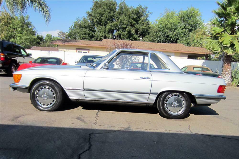 1979 MERCEDES-BENZ 350SL CONVERTIBLE - Side Profile - 157963