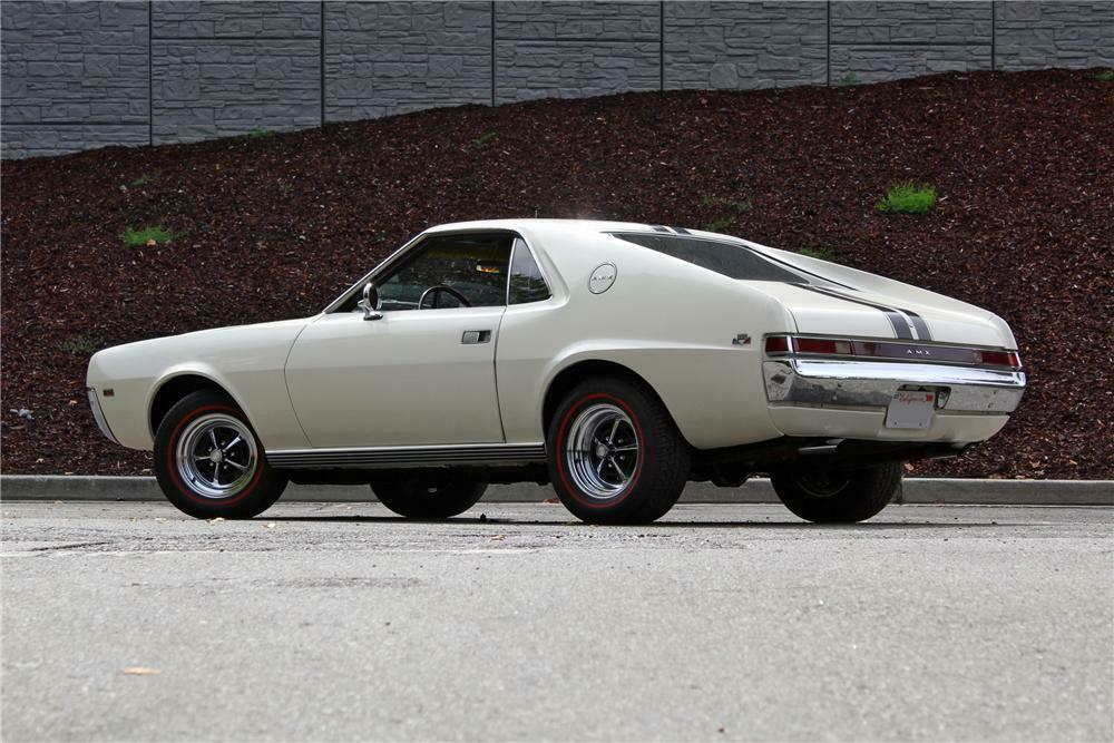 1968 AMERICAN MOTORS AMX 2 DOOR COUPE - Rear 3/4 - 157974