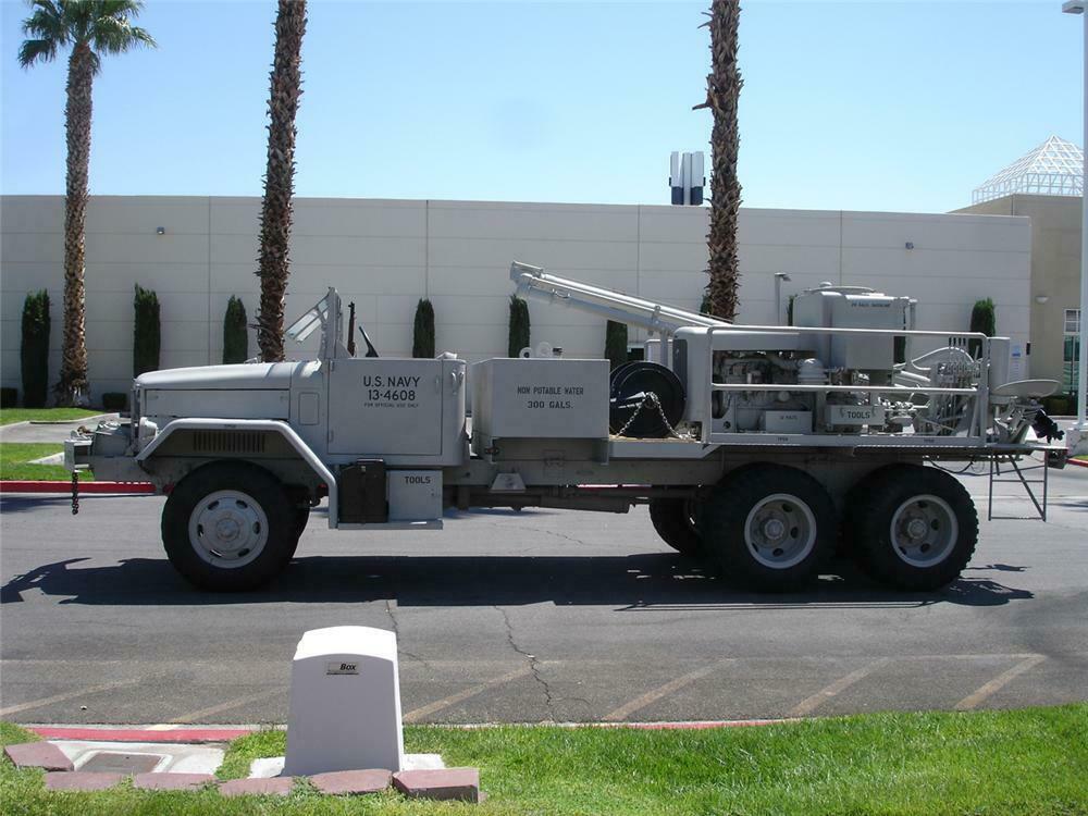 1955 REO M36 C 6X6 MILITARY - Side Profile - 158178