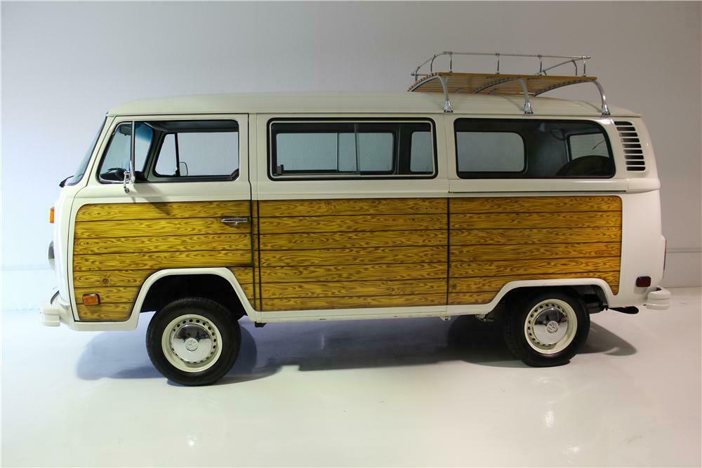 1979 VOLKSWAGEN BAY WINDOW CUSTOM WOODY BUS - Side Profile - 158179