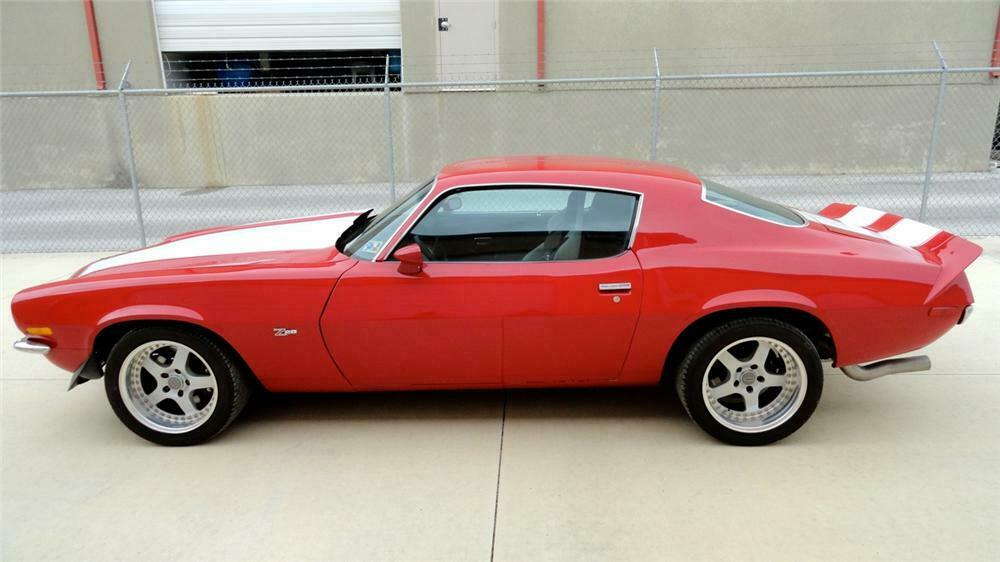 1970 CHEVROLET CAMARO Z/28 CUSTOM 2 DOOR COUPE - Side Profile - 158365