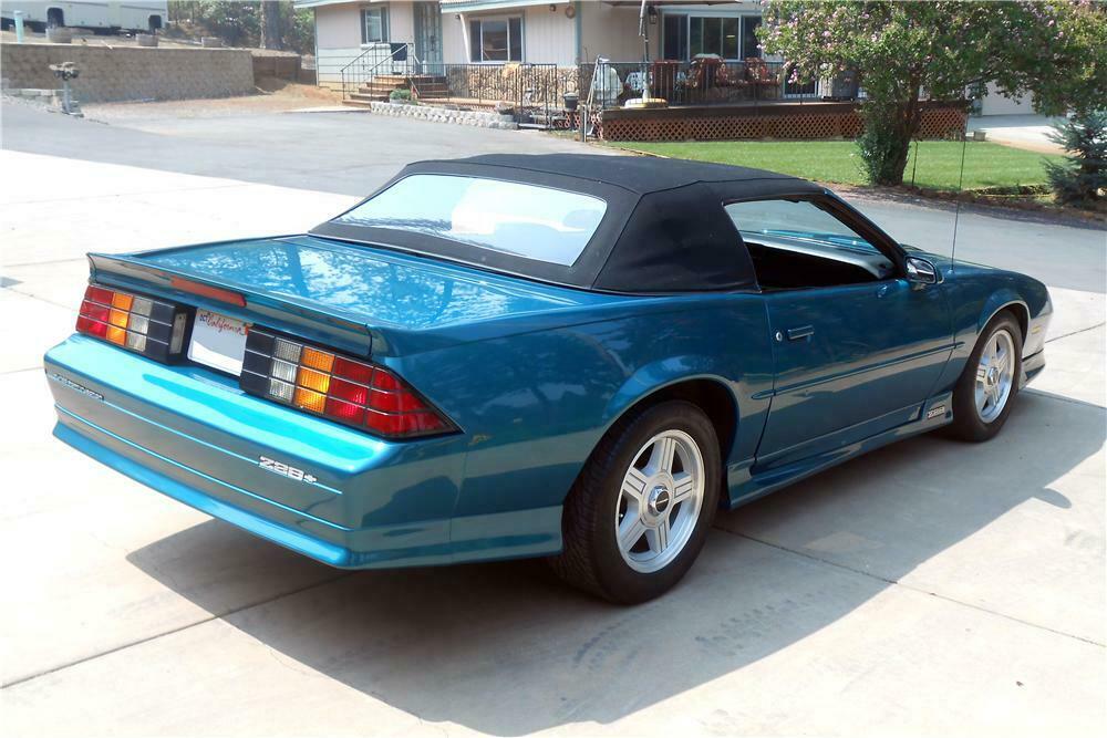 1992 CHEVROLET CAMARO Z/28 1LE CONVERTIBLE