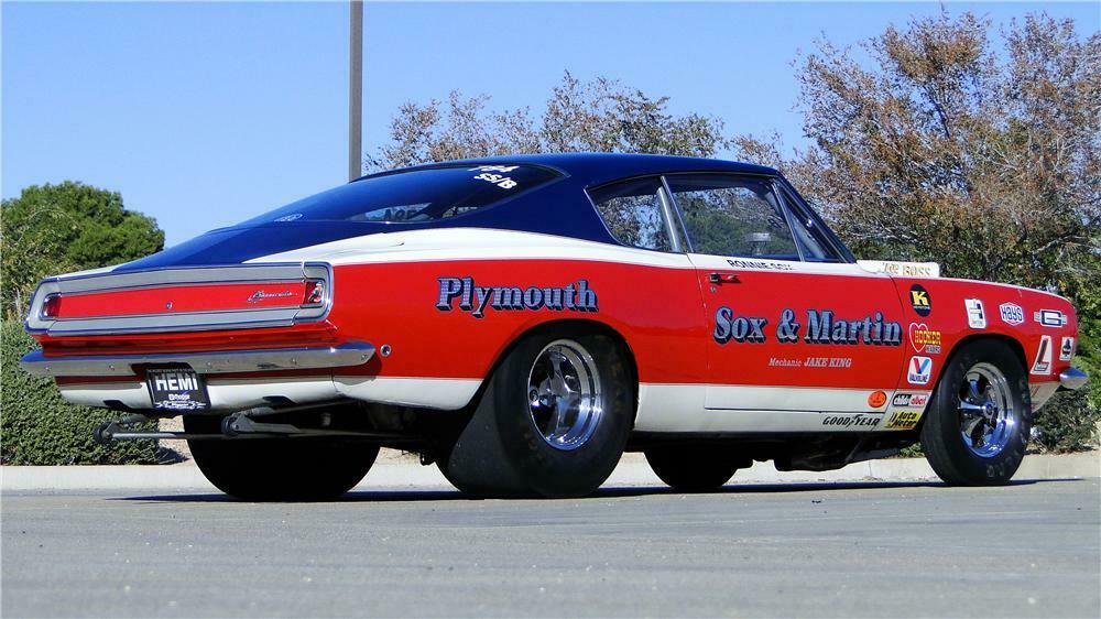 1968 Plymouth Barracuda Hemi Factory Race Car
