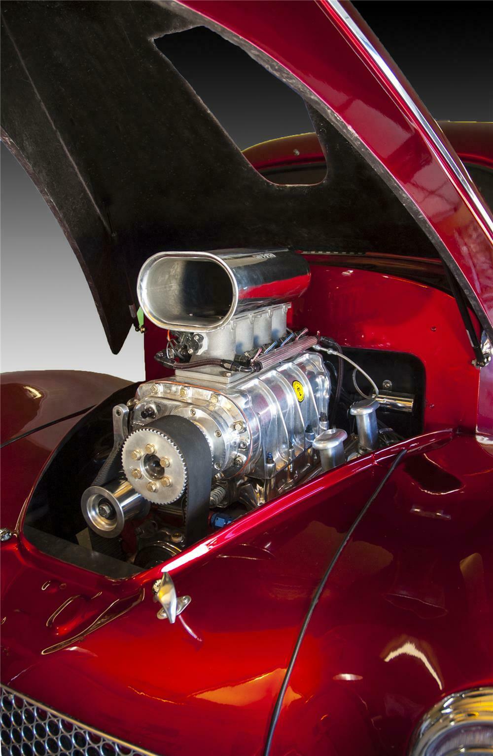 1941 WILLYS AMERICAR CUSTOM 2 DOOR COUPE - Engine - 160989