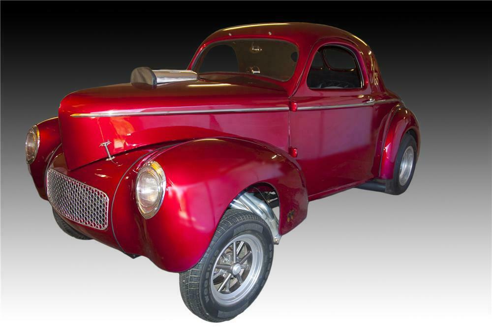 1941 WILLYS AMERICAR CUSTOM 2 DOOR COUPE - Front 3/4 - 160989