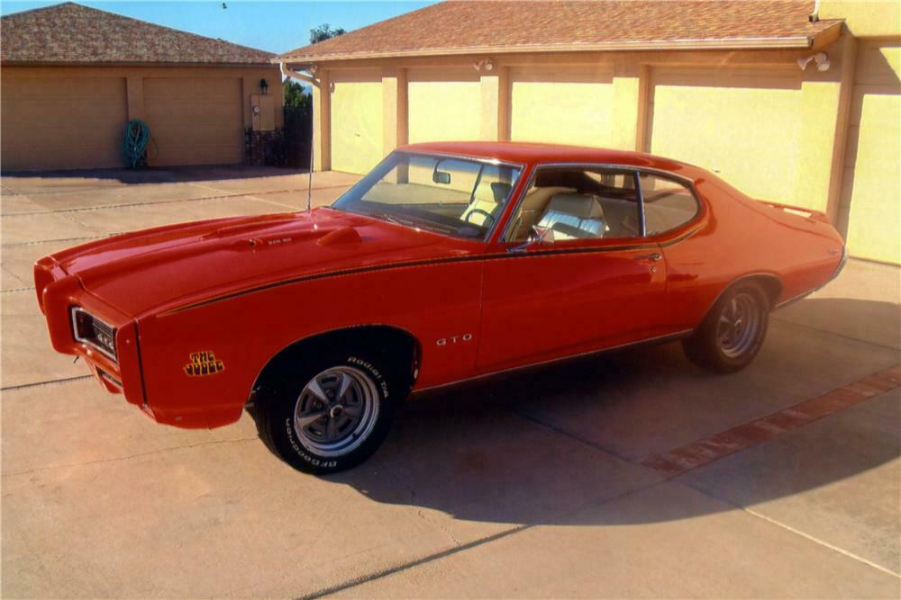 1969 PONTIAC GTO JUDGE 2 DOOR HARDTOP - Side Profile - 161101