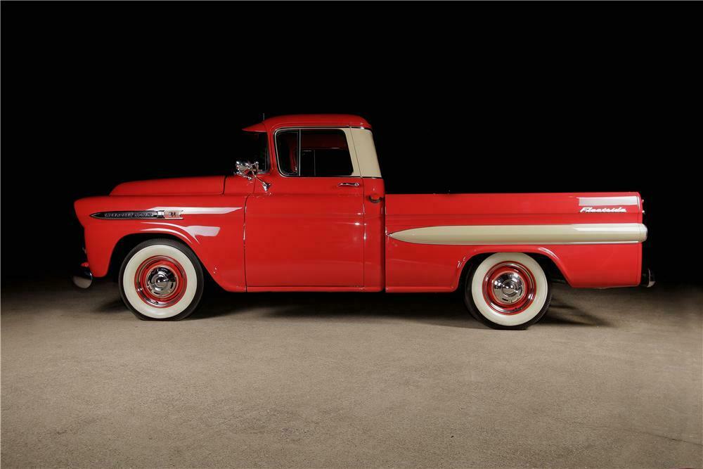1959 CHEVROLET APACHE PICKUP - Side Profile - 161172