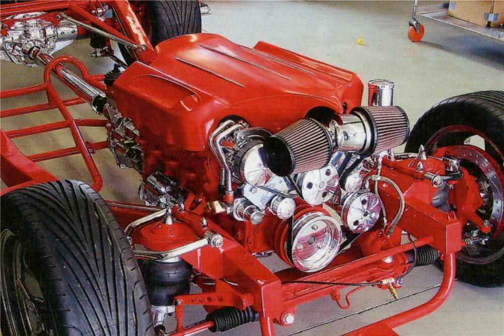 1962 CHEVROLET CORVETTE CUSTOM CONVERTIBLE - Engine - 161204