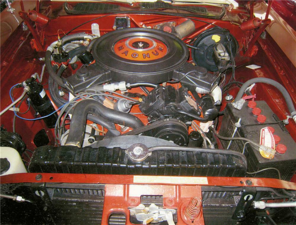 1970 DODGE CHALLENGER R/T 2 DOOR HARDTOP - Engine - 161209