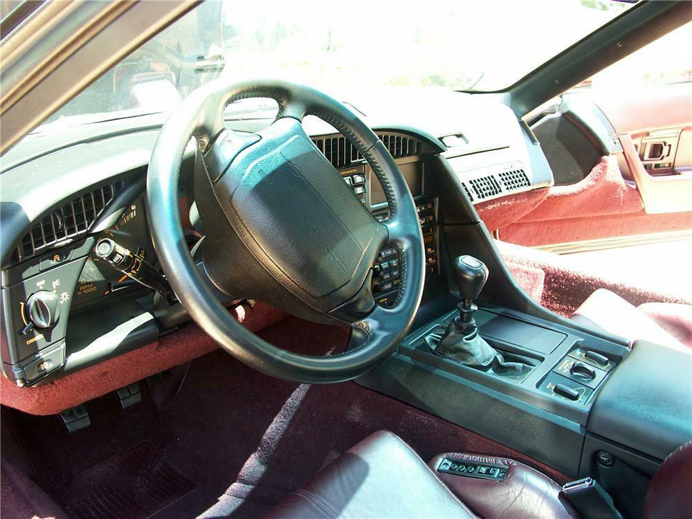 1993 CHEVROLET CORVETTE ZR1 2 DOOR COUPE - Interior - 161262