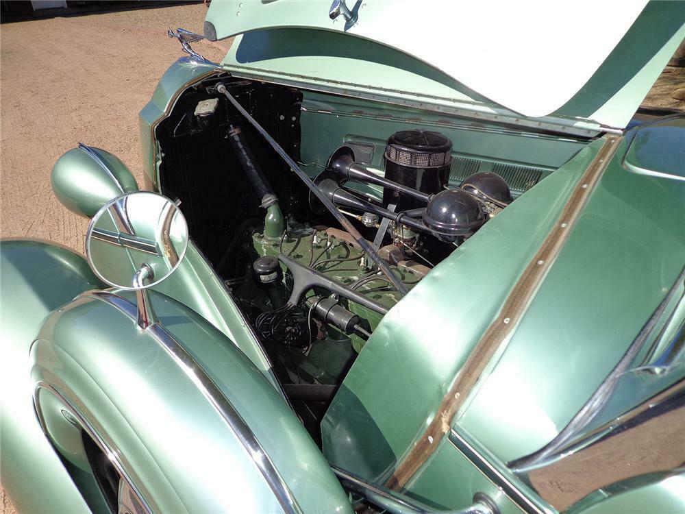 1936 PACKARD 120 CONVERTIBLE SEDAN - Engine - 161311