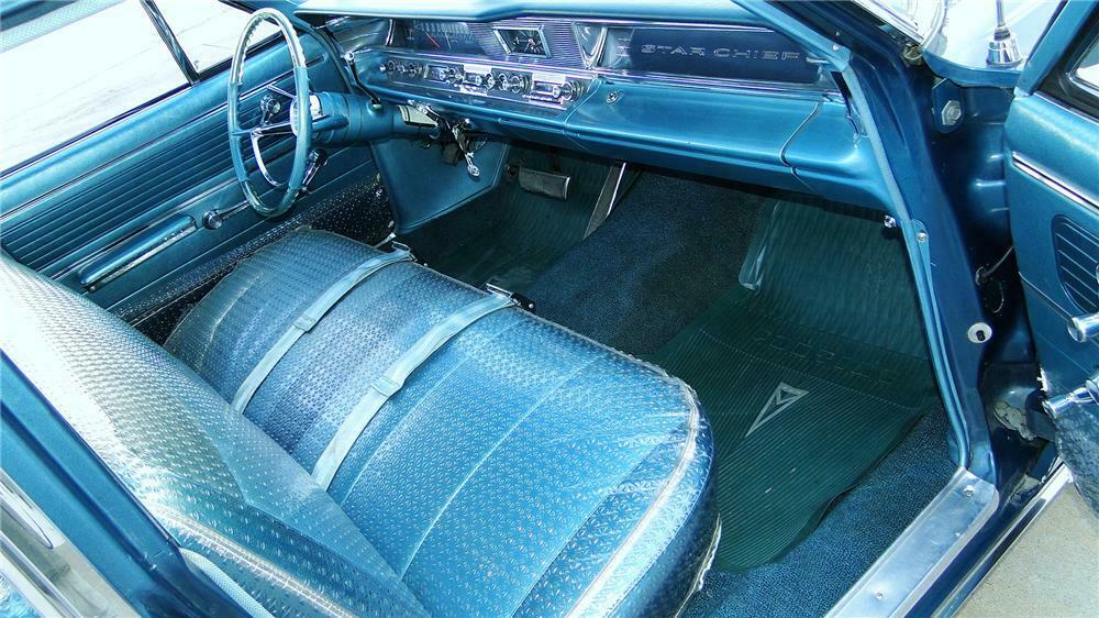 1963 PONTIAC STAR CHIEF 4 DOOR SEDAN - Interior - 161339