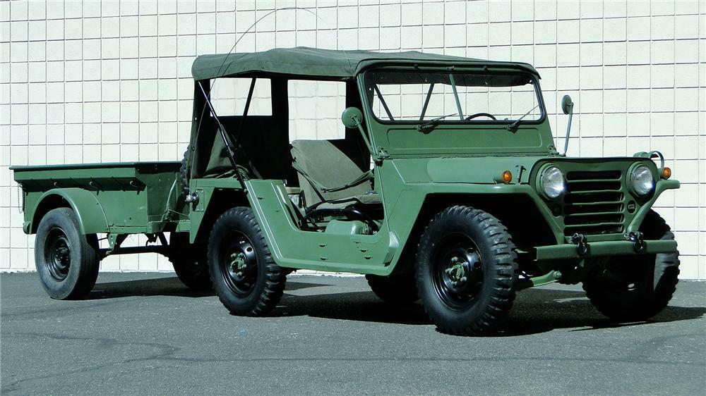 1968 FORD M151 MILITARY UTILITY TACTICAL TRUCK - Front 3/4 - 161343