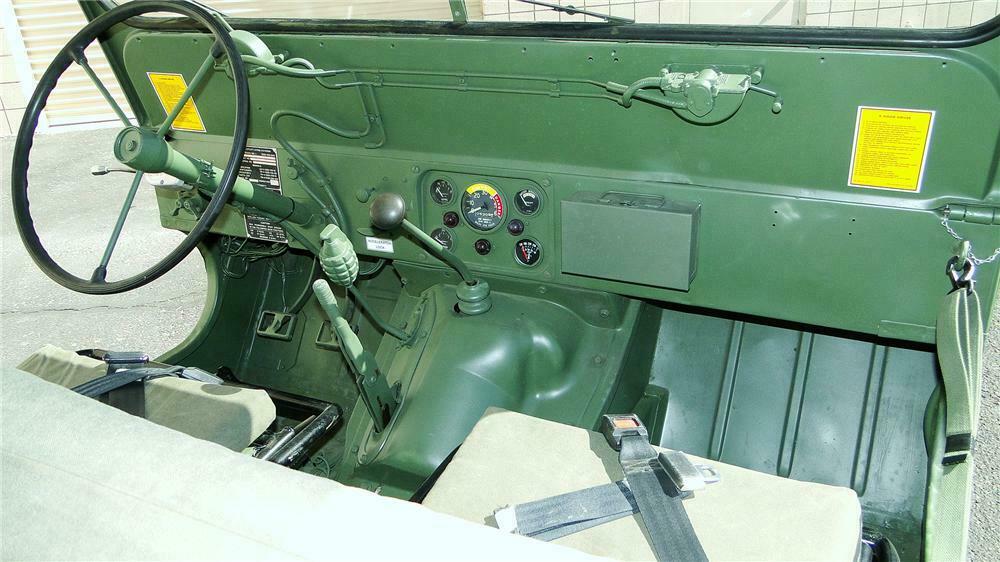 1968 FORD M151 MILITARY UTILITY TACTICAL TRUCK - Interior - 161343