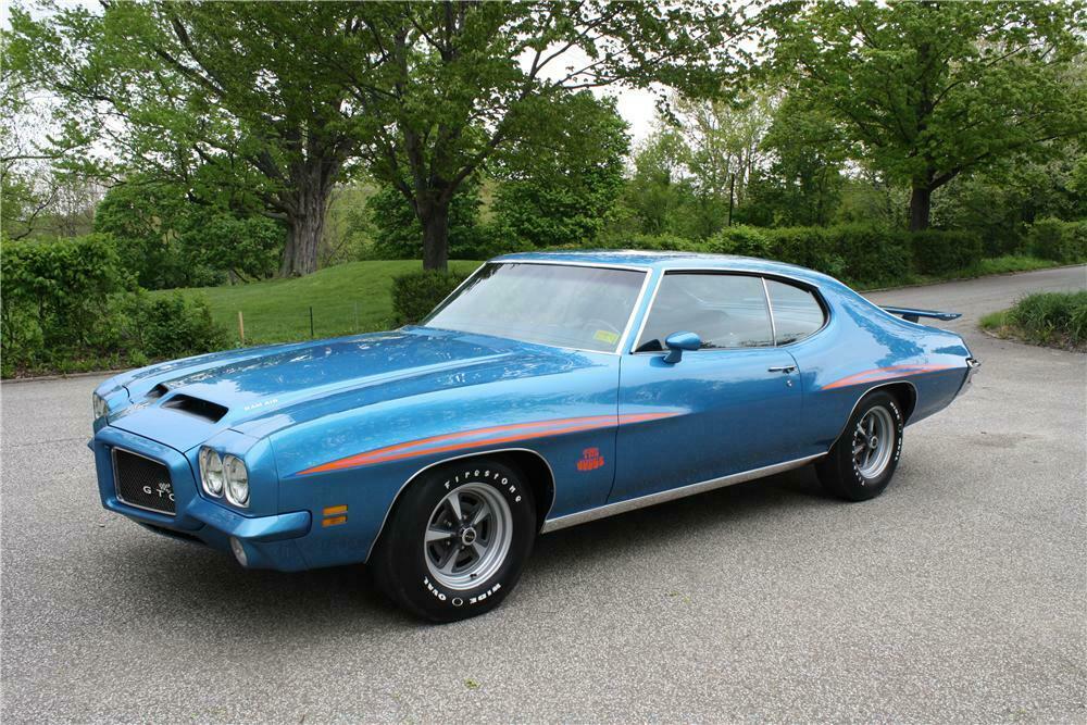 1971 PONTIAC GTO JUDGE 2 DOOR HARDTOP - Side Profile - 161379
