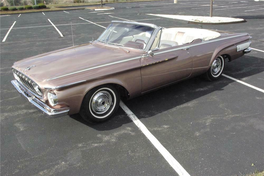 1962 DODGE POLARA 500 CONVERTIBLE - Front 3/4 - 161383