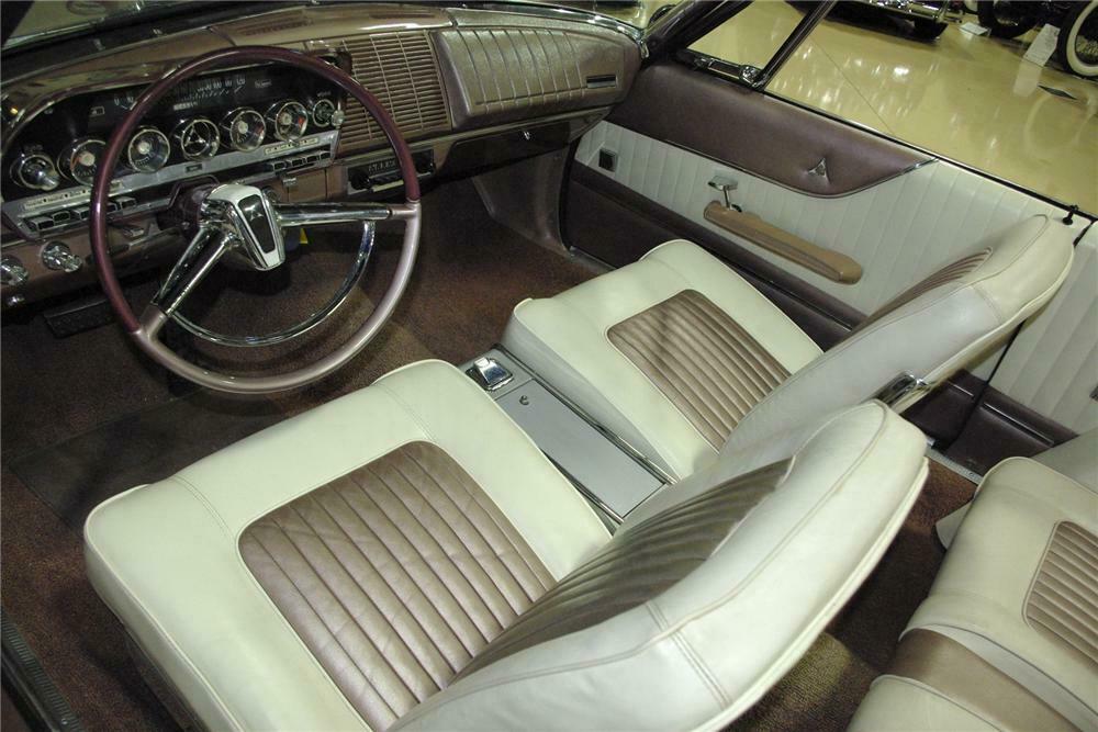1962 DODGE POLARA 500 CONVERTIBLE - Interior - 161383