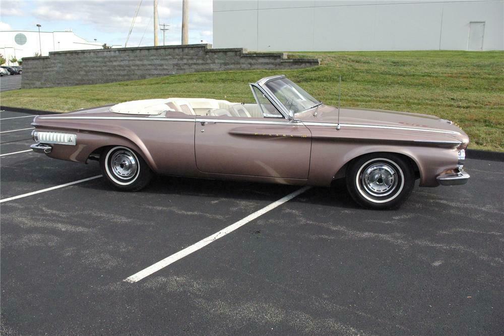 1962 DODGE POLARA 500 CONVERTIBLE - Side Profile - 161383