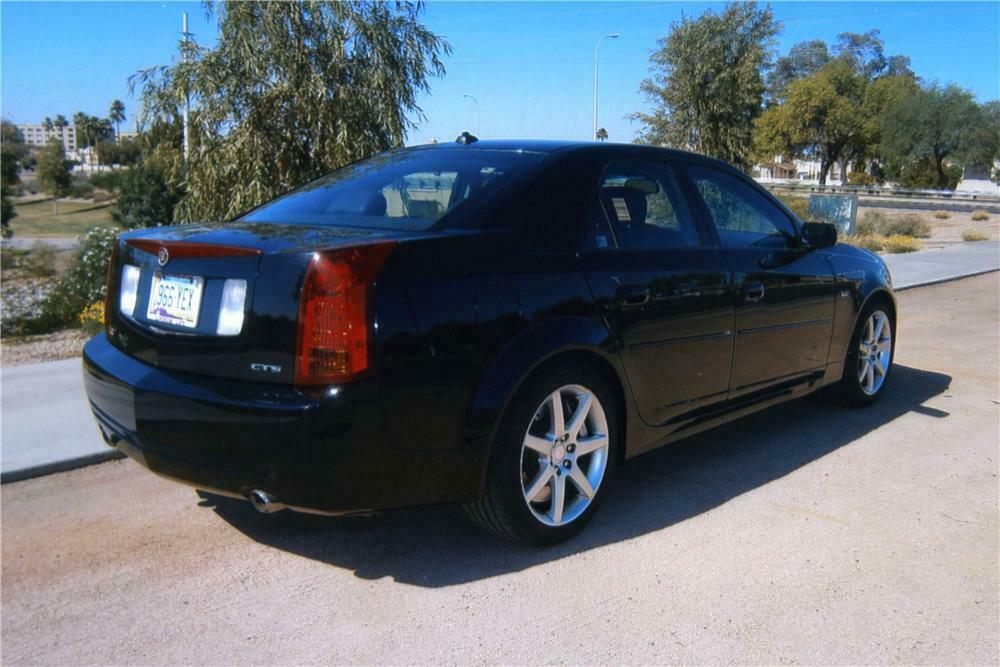 2004 CADILLAC CTS-V 4 DOOR SEDAN - Rear 3/4 - 161387