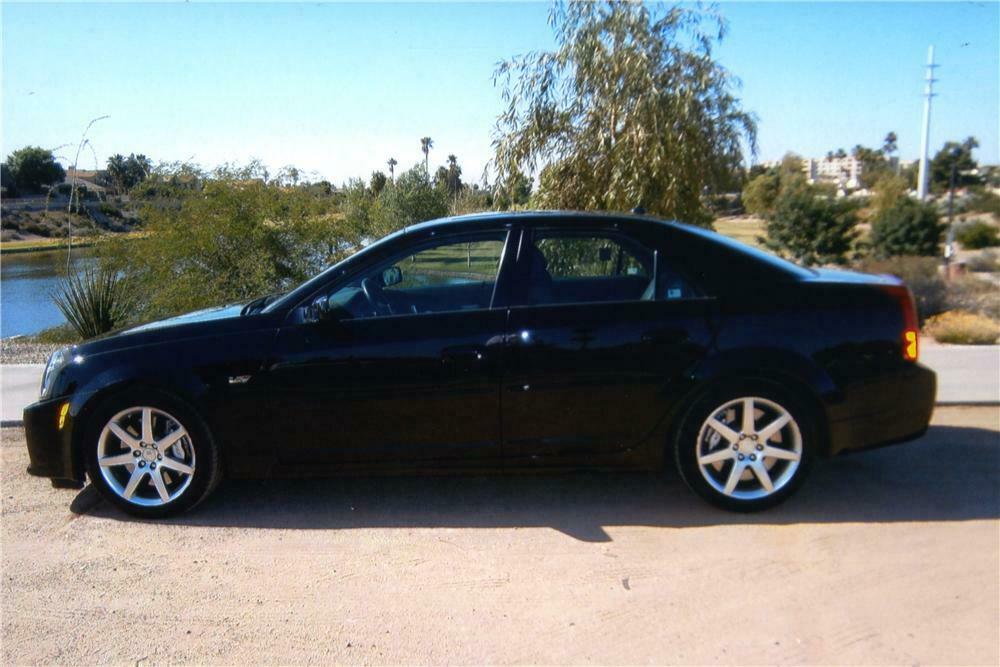 2004 CADILLAC CTS-V 4 DOOR SEDAN - Side Profile - 161387