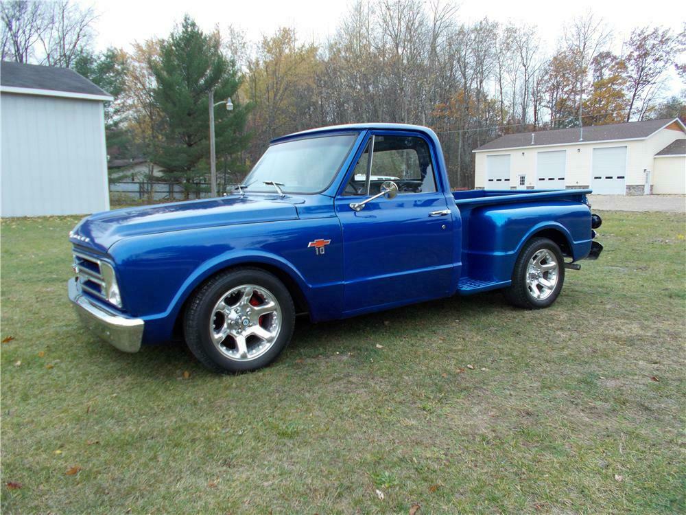 1967 CHEVROLET C-10 PICKUP - Side Profile - 161514