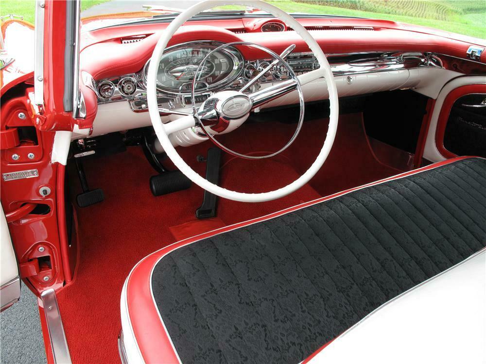 1957 OLDSMOBILE 98 2 DOOR HARDTOP - Interior - 161535