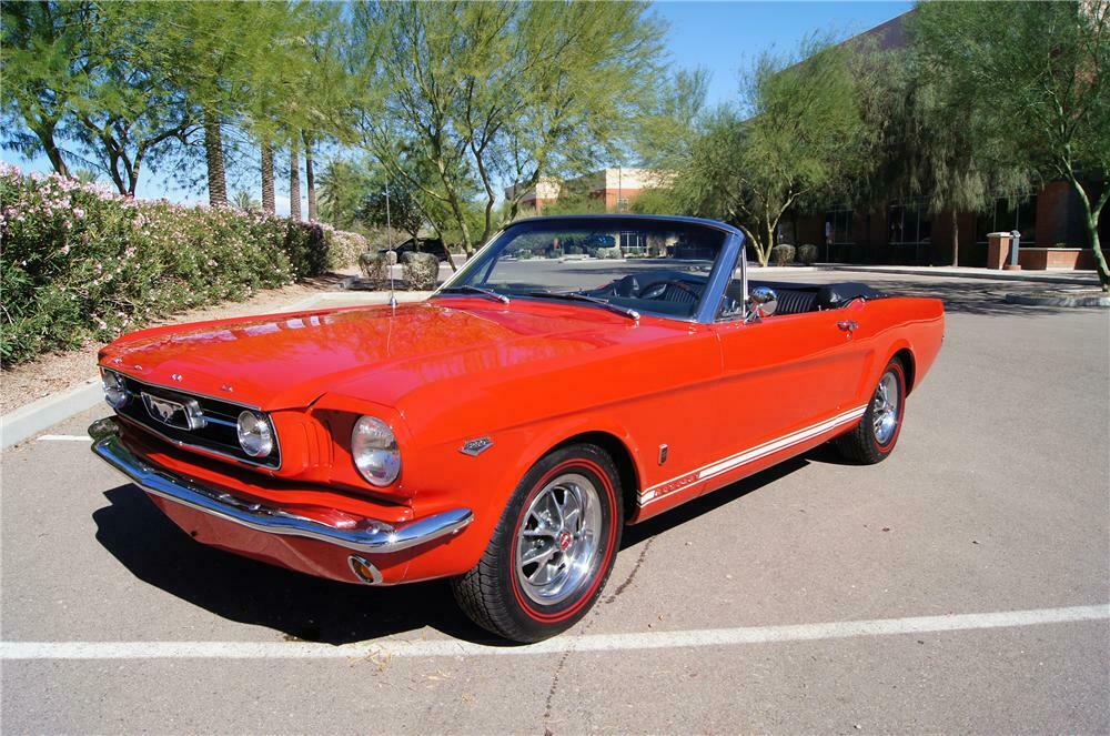 1966 Ford Mustang Gt K Convertible