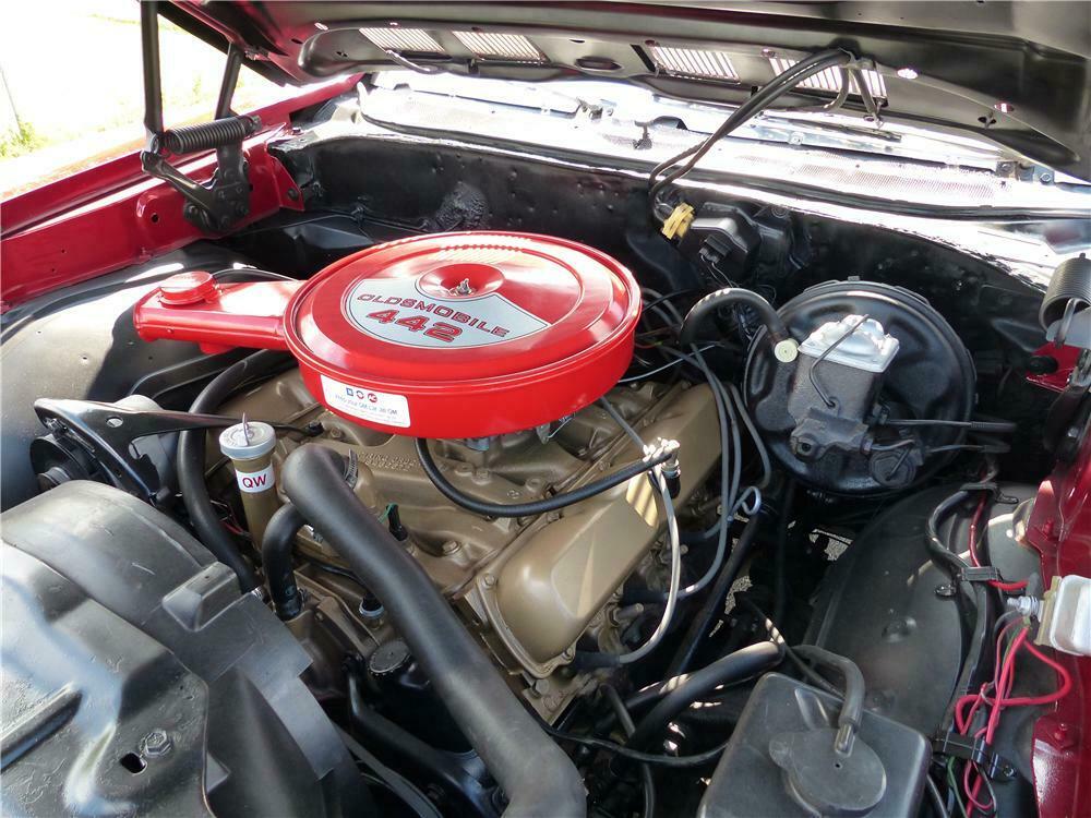 1969 OLDSMOBILE 442 CONVERTIBLE - Engine - 161587