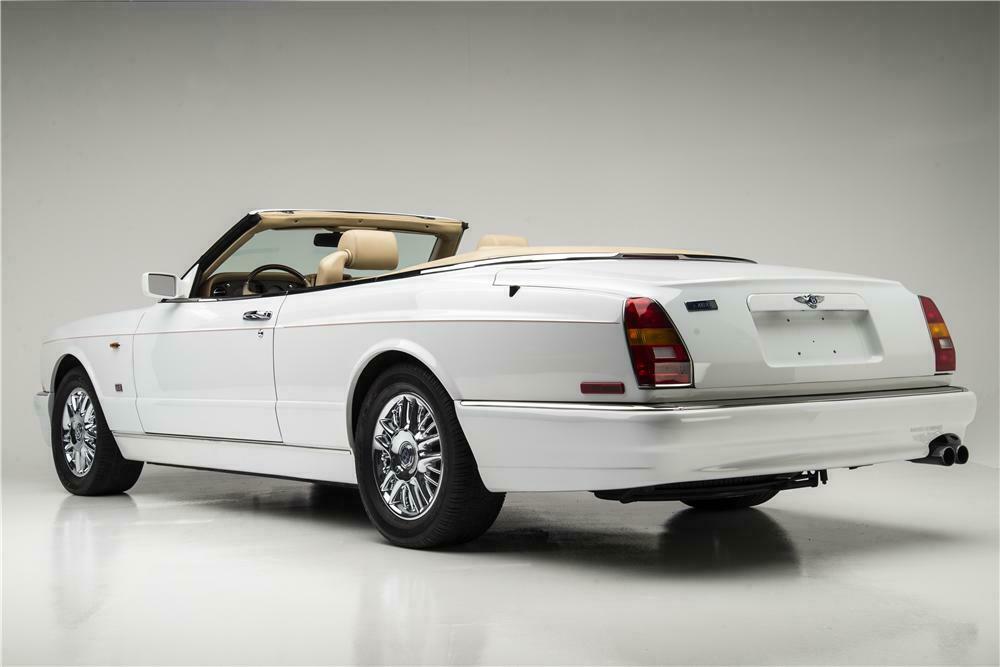 1999 BENTLEY AZURE CONVERTIBLE Rear 3/4 161608